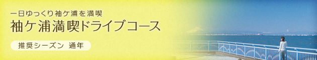 一日ゆっくり袖ケ浦を満喫｜袖ケ浦満喫ドライブコース（推奨シーズン：通年）