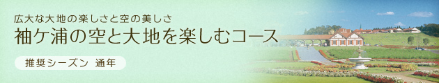 広大な大地の楽しさと空の美しさ｜袖ケ浦の空と大地を楽しむコース（推奨シーズン：通年）